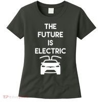 The Future Is Electric Car Women's T-Shirt thumb 0