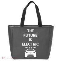 The Future Is Electric Car Tote Bag thumb 0