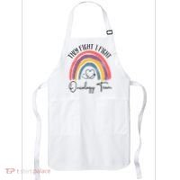 They Fight I Fight Oncology Team Boho Rainbow Apron thumb 0