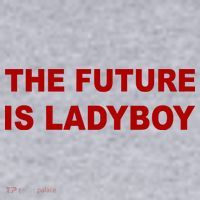 The Future Is Ladyboy Women's Sweatshirt thumb 2