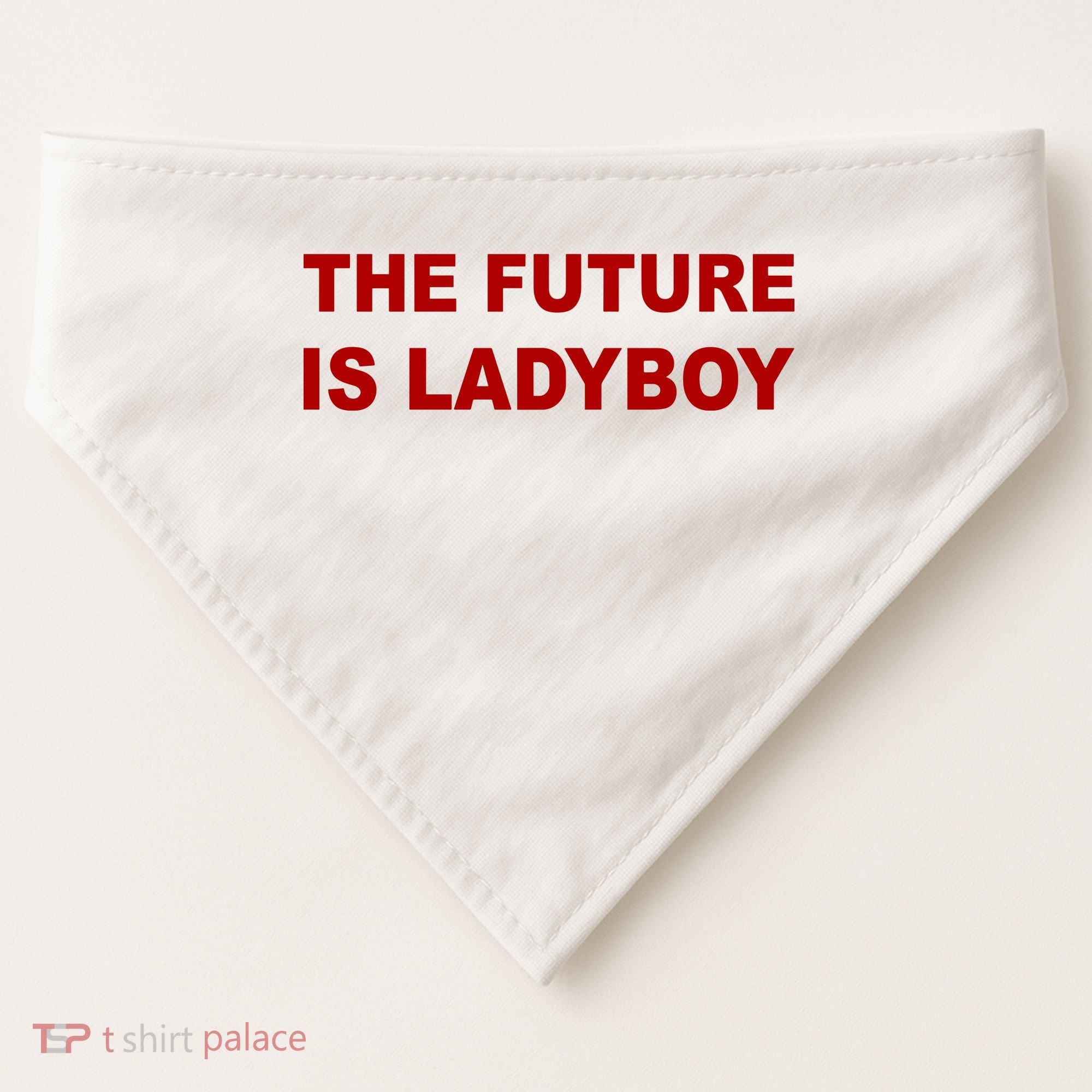 The Future Is Ladyboy USA-Made Doggie Bandana