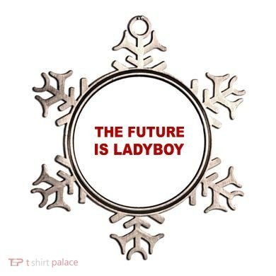 The Future Is Ladyboy Ornament