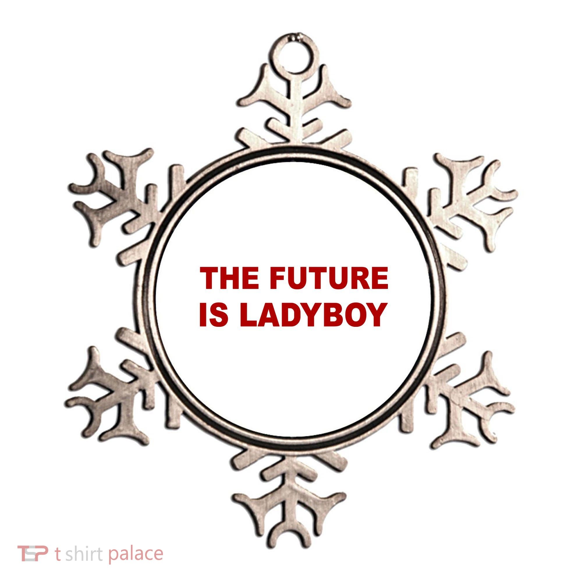 The Future Is Ladyboy Ornament