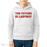 The Future Is Ladyboy Kids Hoodie thumb 4
