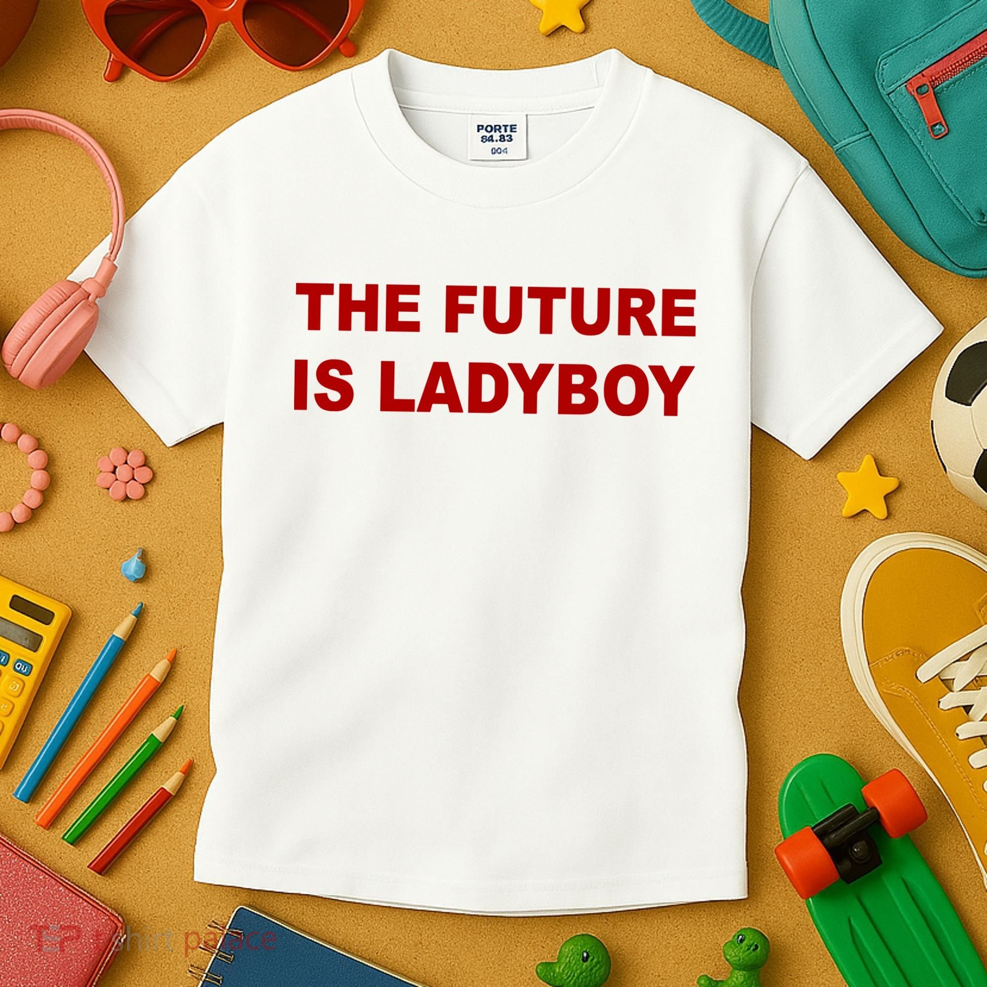The Future Is Ladyboy Kids T-Shirt
