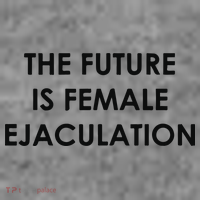 The Future Is Female Ejaculation Hooded Wearable Blanket thumb 2