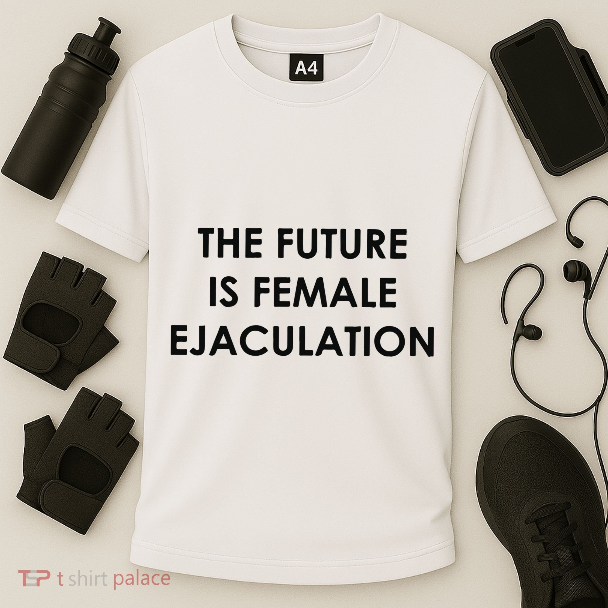 The Future Is Female Ejaculation Cooling Performance Crew T-Shirt