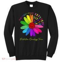 They Fight I Fight. Oncology Team. Radiation Oncology Nurse Sweatshirt thumb 0