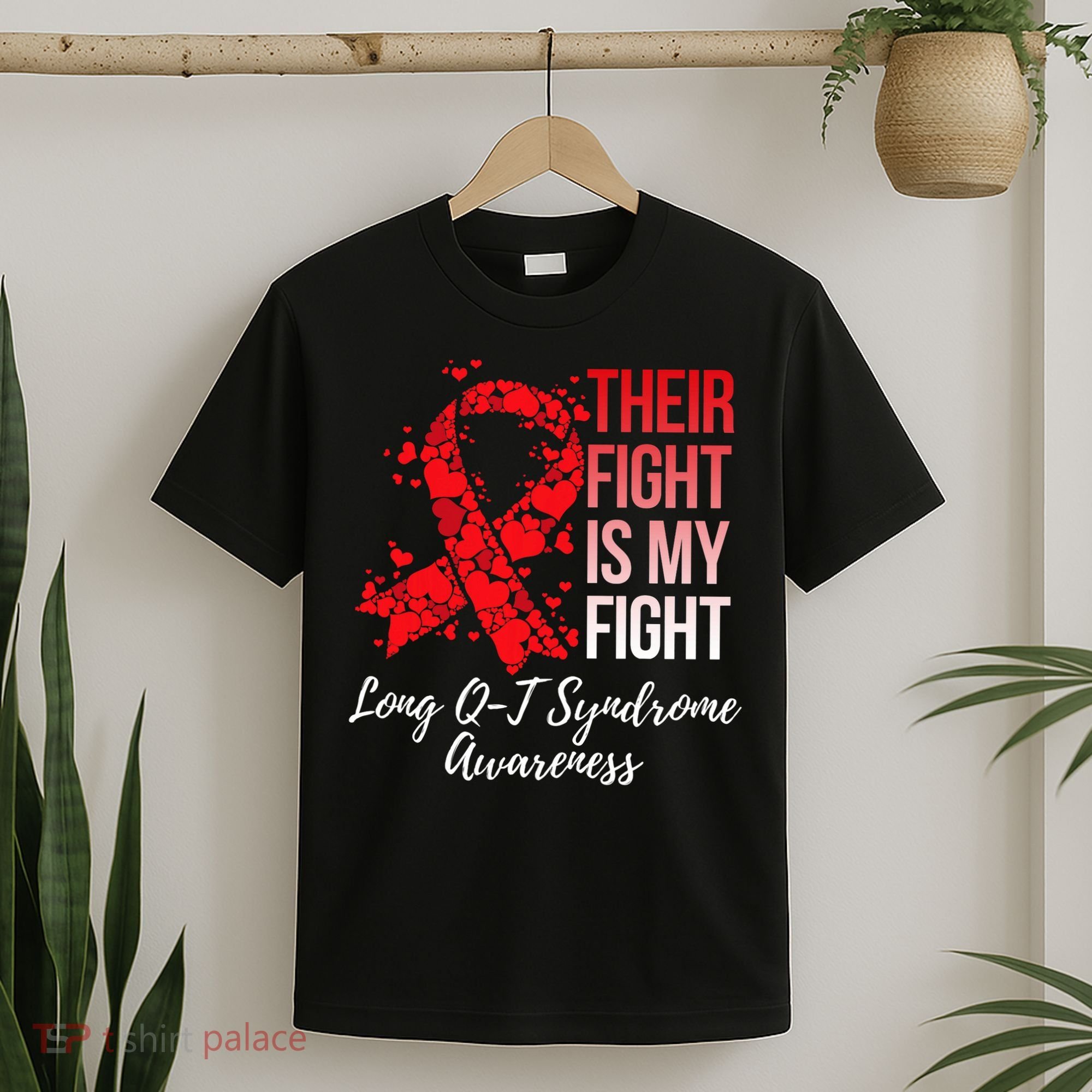 Their Fight Is My Fight Long Qt Syndrome Awareness T-Shirt