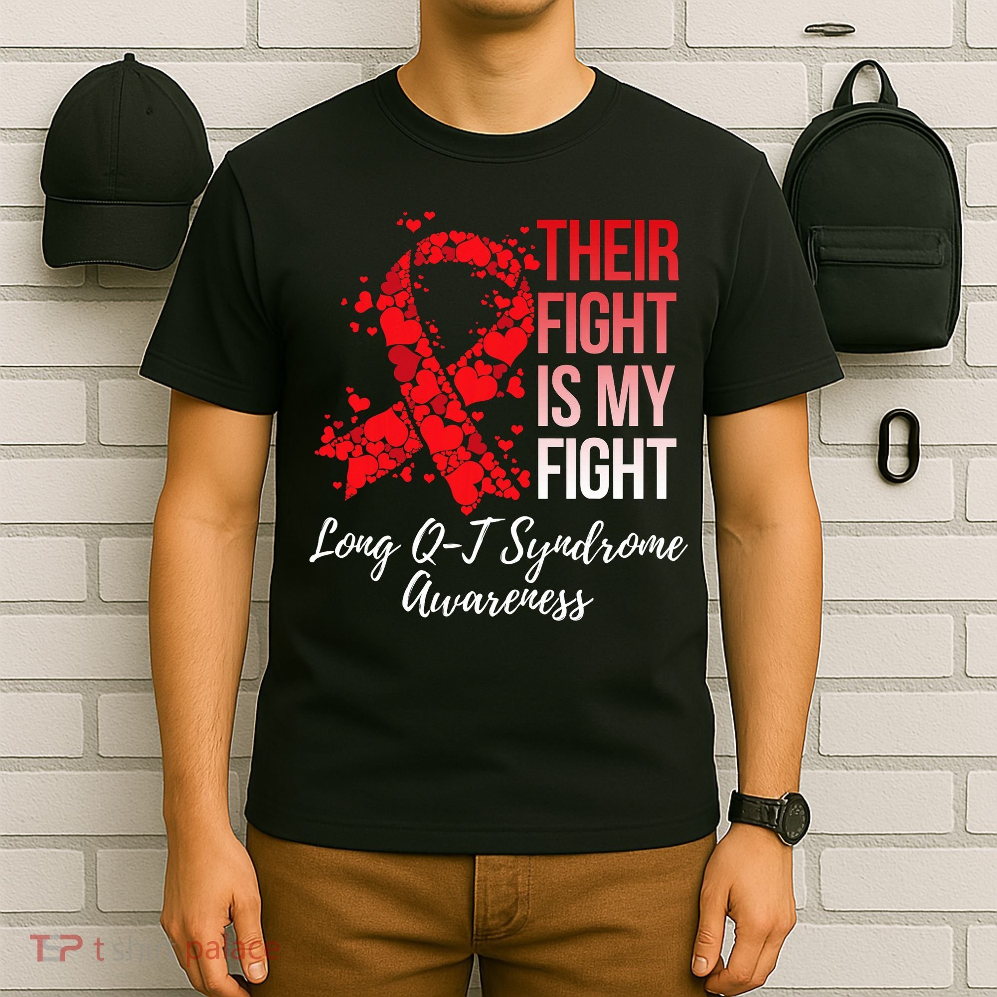 Their Fight Is My Fight Long Qt Syndrome Awareness T-Shirt