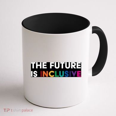 The Future Is Inclusive Disability Awareness Coffee Mug back