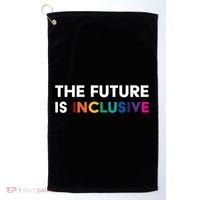 The Future Is Inclusive Disability Awareness Golf Towel thumb 0
