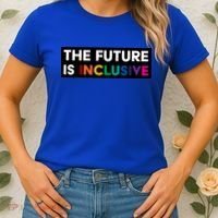 The Future Is Inclusive Disability Awareness Women's T-Shirt thumb 2