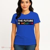 The Future Is Inclusive Disability Awareness Women's T-Shirt thumb 4