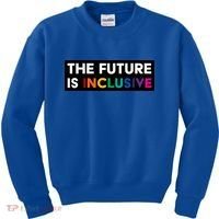 The Future Is Inclusive Disability Awareness Kids Sweatshirt thumb 0