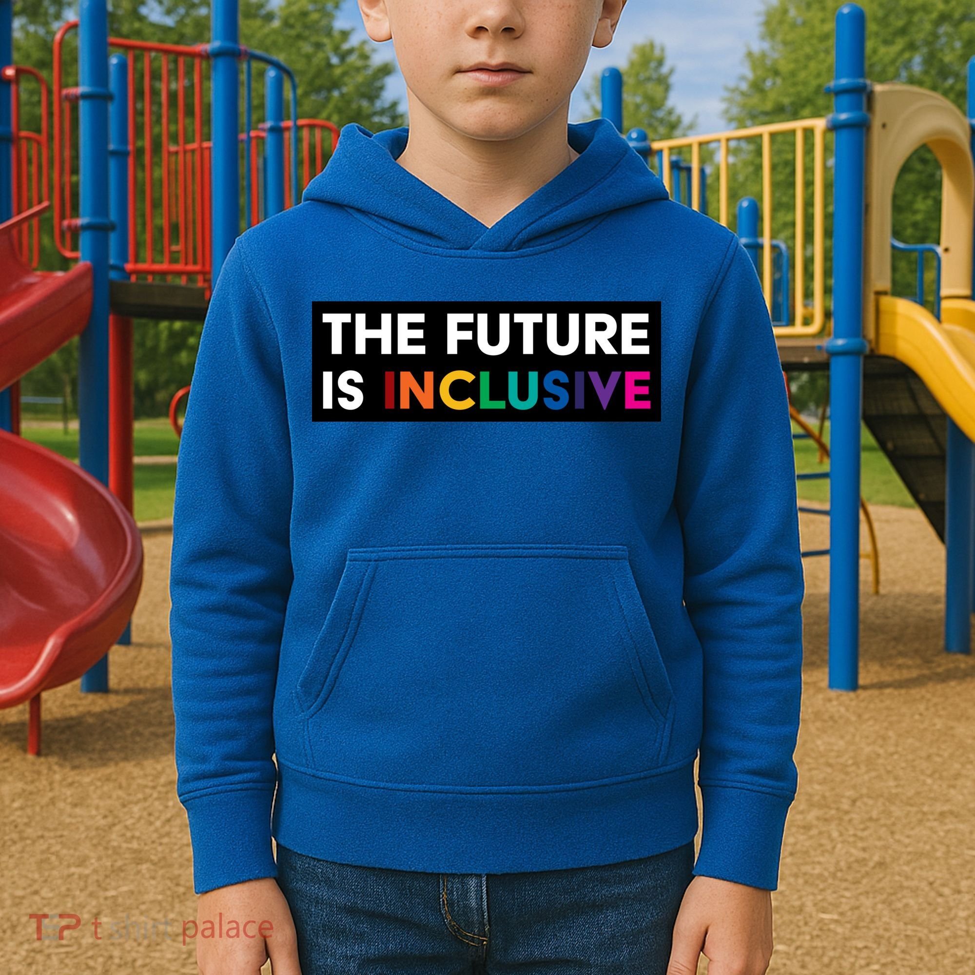The Future Is Inclusive Disability Awareness Kids Hoodie