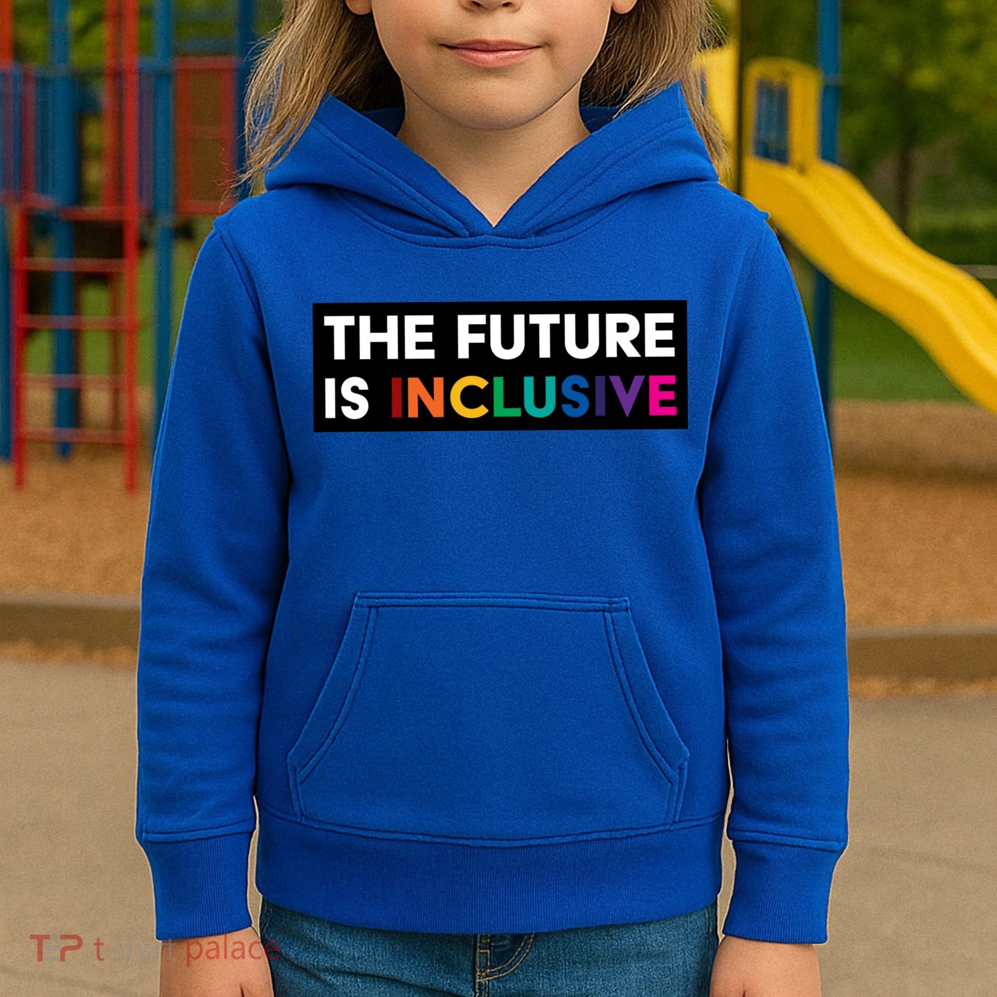 The Future Is Inclusive Disability Awareness Kids Hoodie