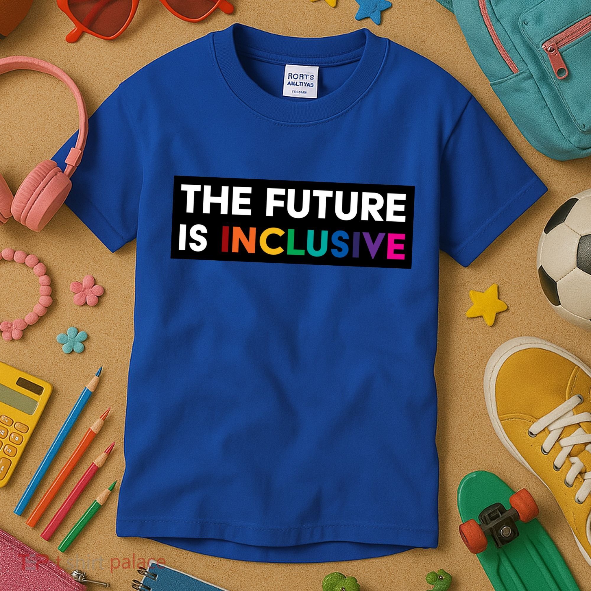 The Future Is Inclusive Disability Awareness Kids T-Shirt