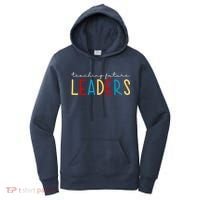 Teaching Future Leaders Gift For Teacher Women's Hoodie thumb 0