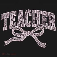 Teacher Floral Lace Coquette Teaching Teach Loves Inspire Pajama Set thumb 2