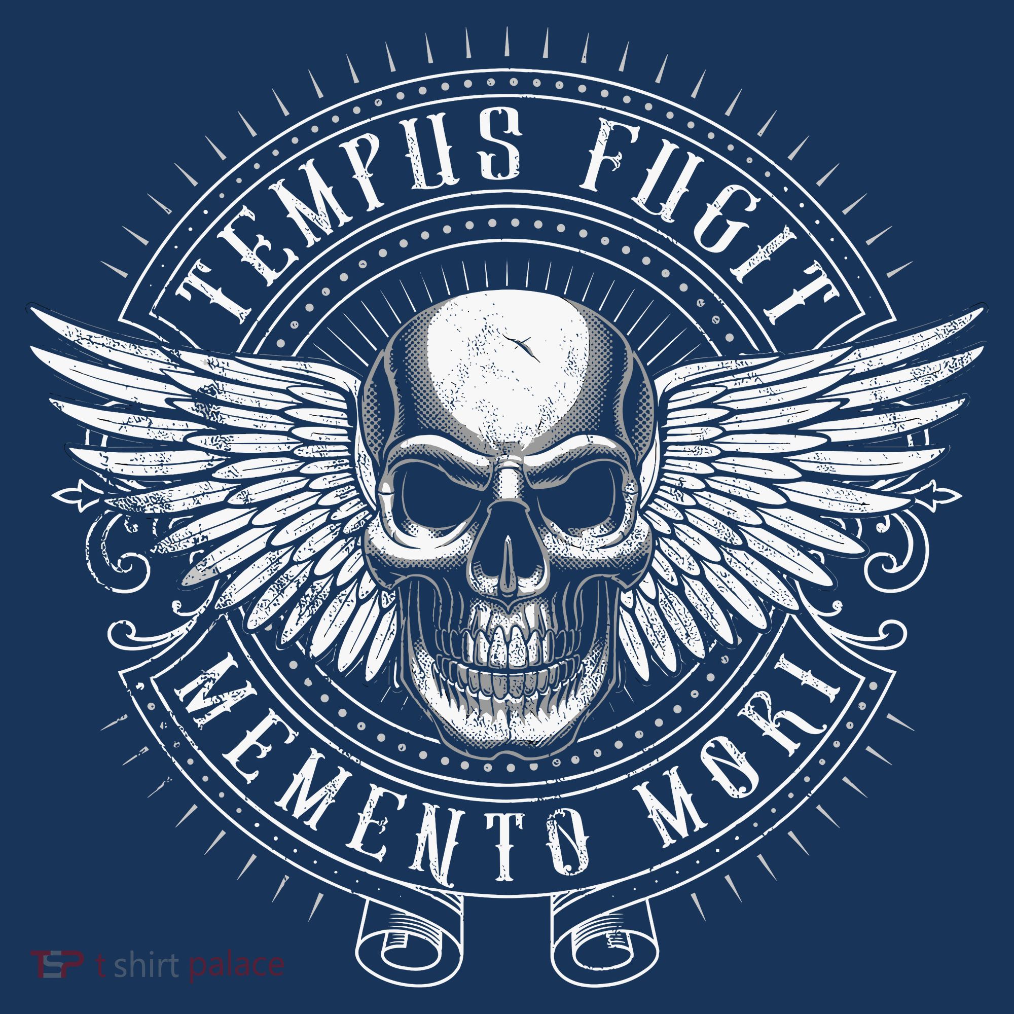 Tempus Fugit Memento Mori Latin Phrase Women's Hoodie