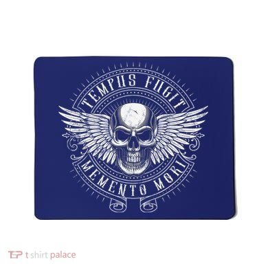 Tempus Fugit Memento Mori Latin Phrase Mousepad