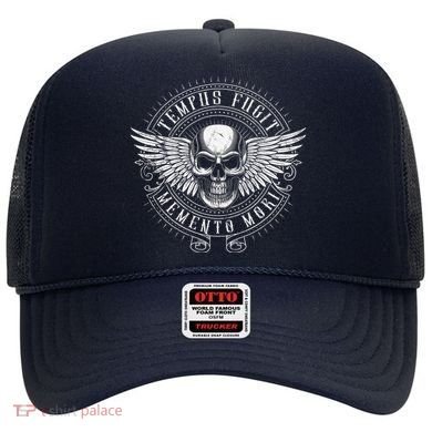 Tempus Fugit Memento Mori Latin Phrase Hat