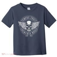 Tempus Fugit Memento Mori Latin Phrase Toddler T-Shirt thumb 0