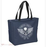 Tempus Fugit Memento Mori Latin Phrase Tote Bag thumb 2