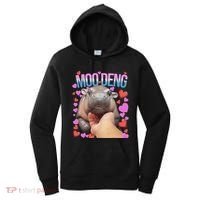 The Famous Moo Deng Pygmy Baby Hippo Moo Deng Cute Moodeng Women's Hoodie thumb 0