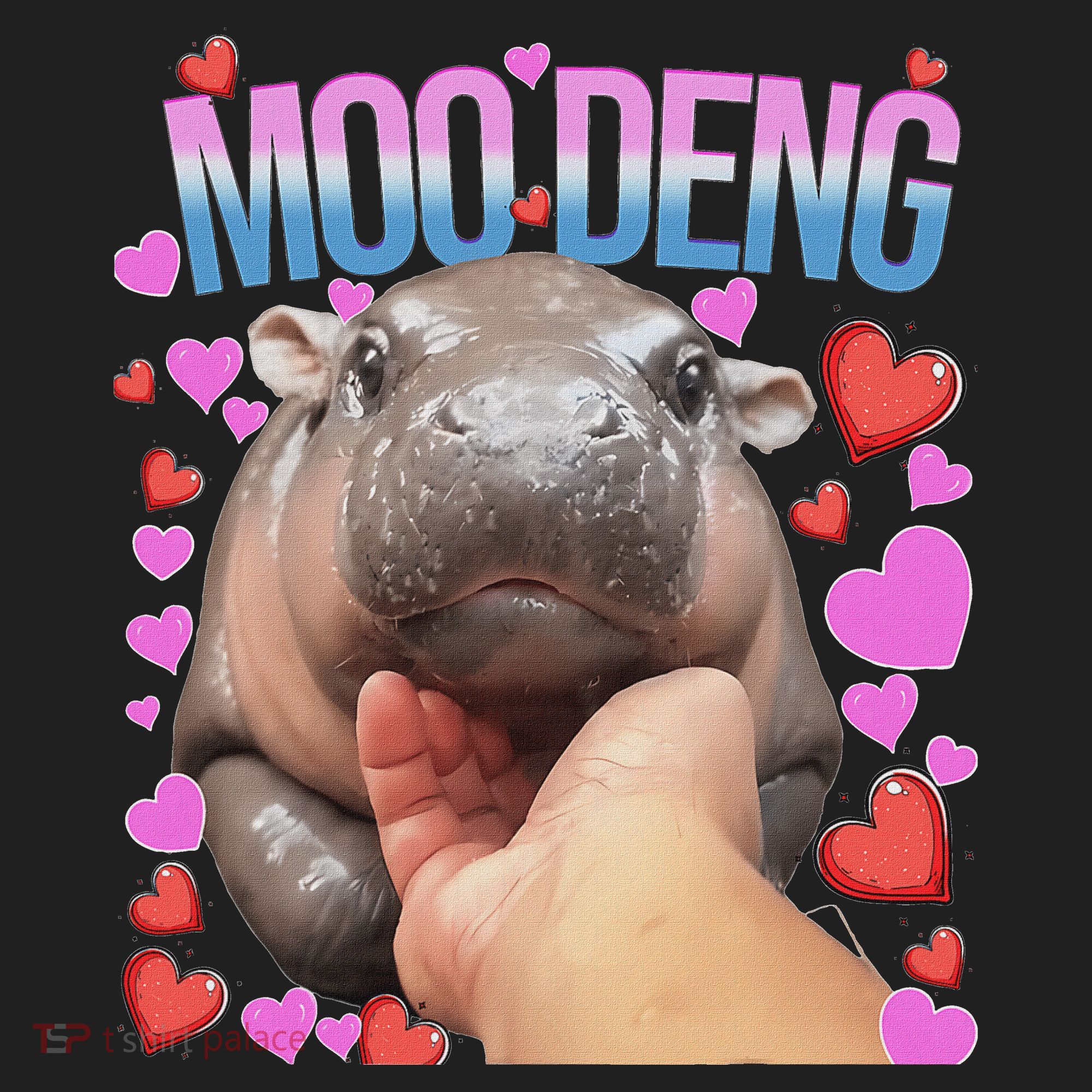 The Famous Moo Deng Pygmy Baby Hippo Moo Deng Cute Moodeng Hat