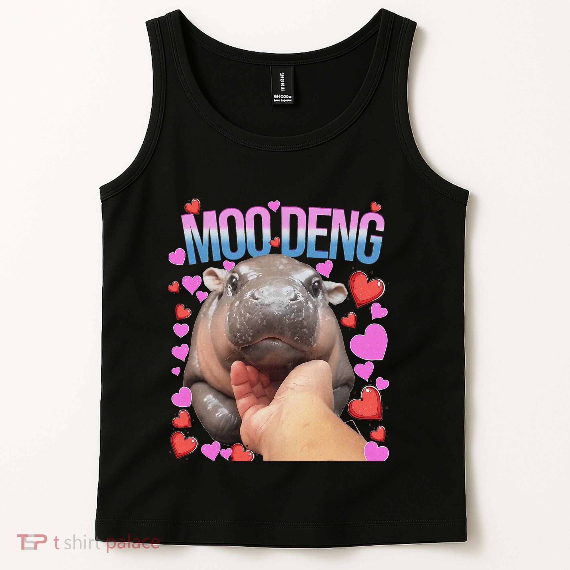 The Famous Moo Deng Pygmy Baby Hippo Moo Deng Cute Moodeng Tank Top