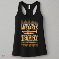 Trumpet Funny Musician Band Player Trumpeter Gift Women's Tank Top thumb 3