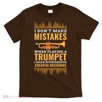 Trumpet Funny Musician Band Player Trumpeter Gift T-Shirt thumb 0