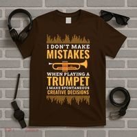 Trumpet Funny Musician Band Player Trumpeter Gift T-Shirt thumb 5