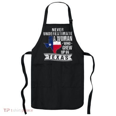 Texas Flag Map Vintage Texas Apron