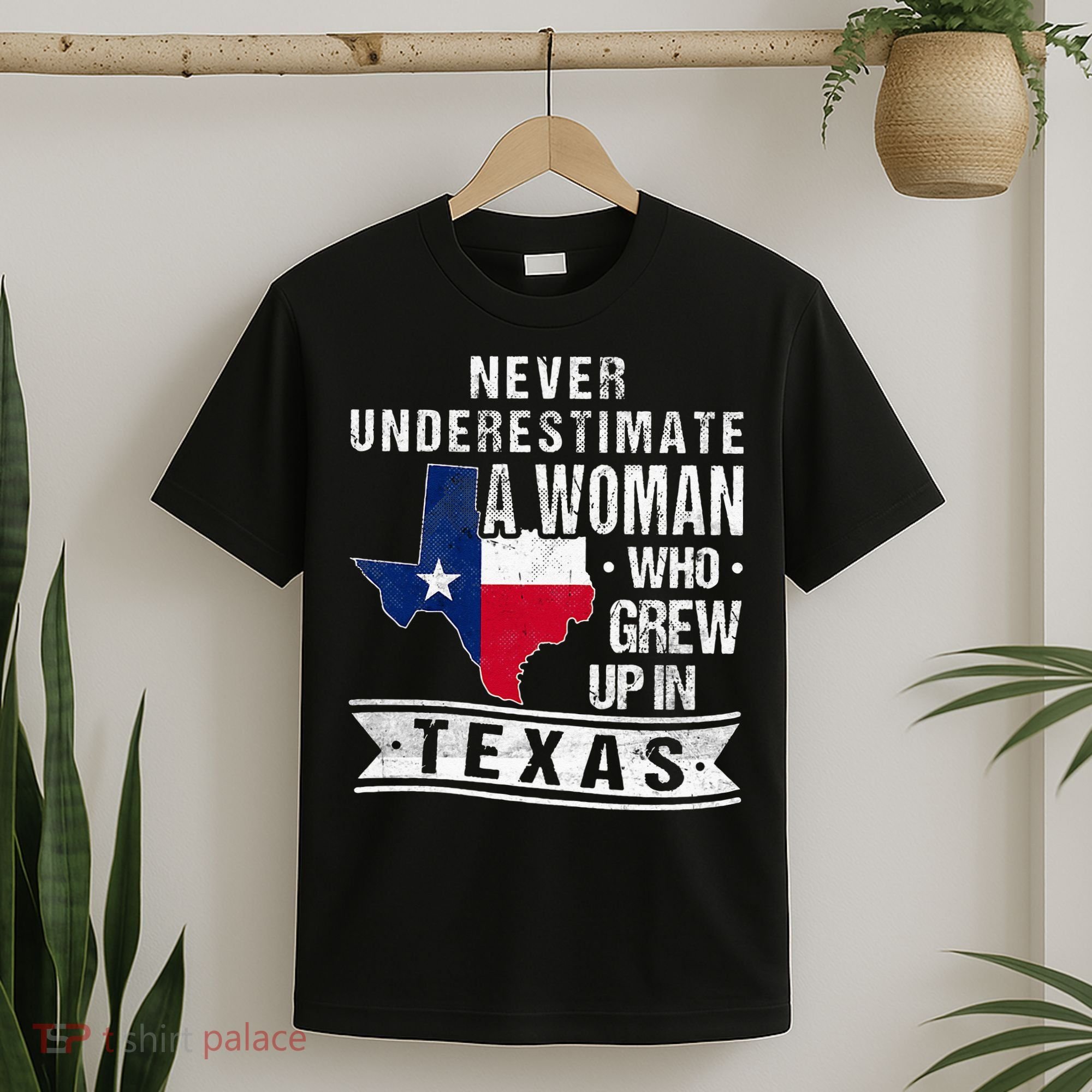 Texas Flag Map Vintage Texas T-Shirt