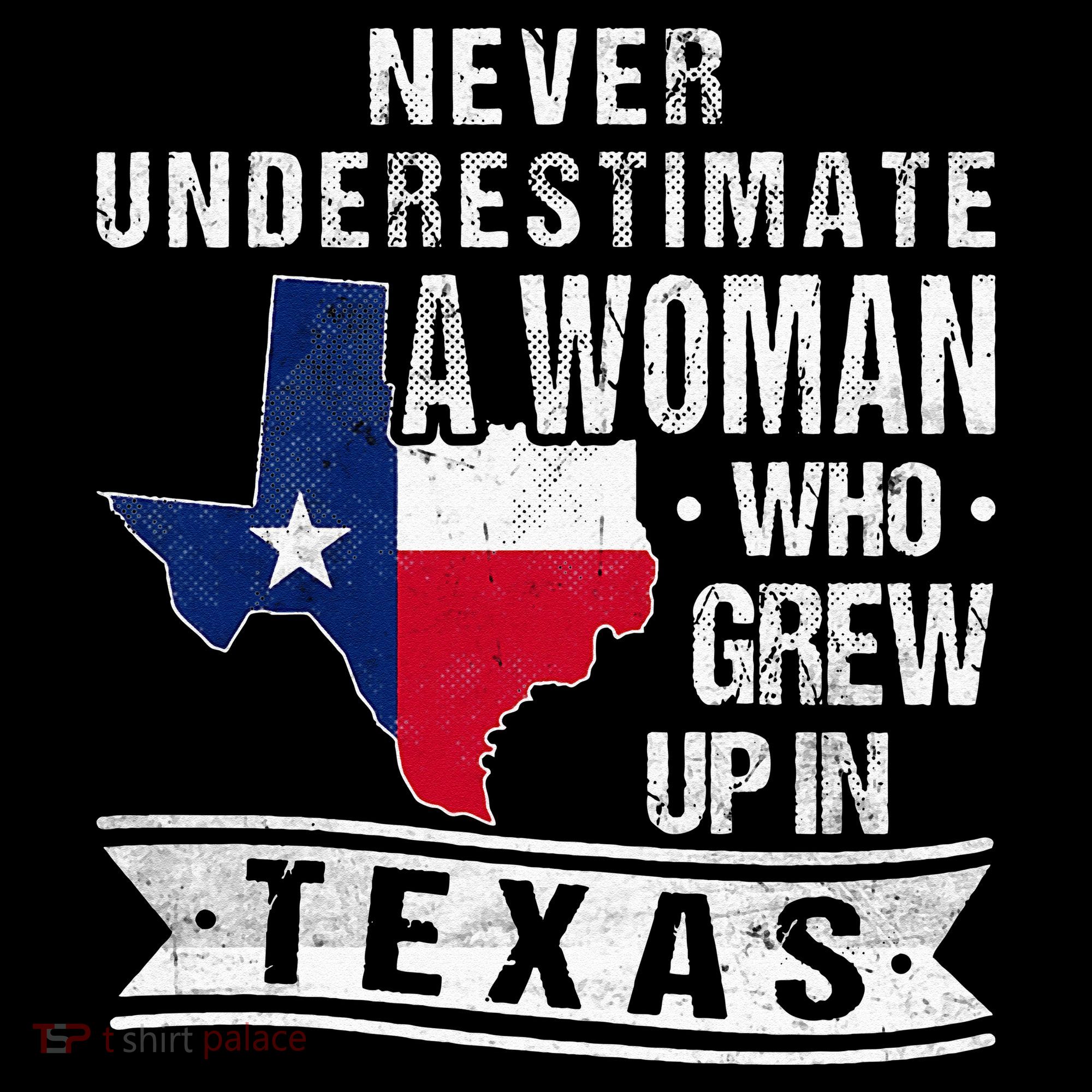 Texas Flag Map Vintage Texas T-Shirt