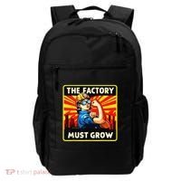 The Factory Must Grow Backpack thumb 0