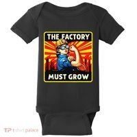 The Factory Must Grow Baby Bodysuit thumb 0