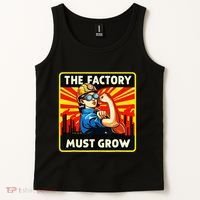 The Factory Must Grow Tank Top thumb 2