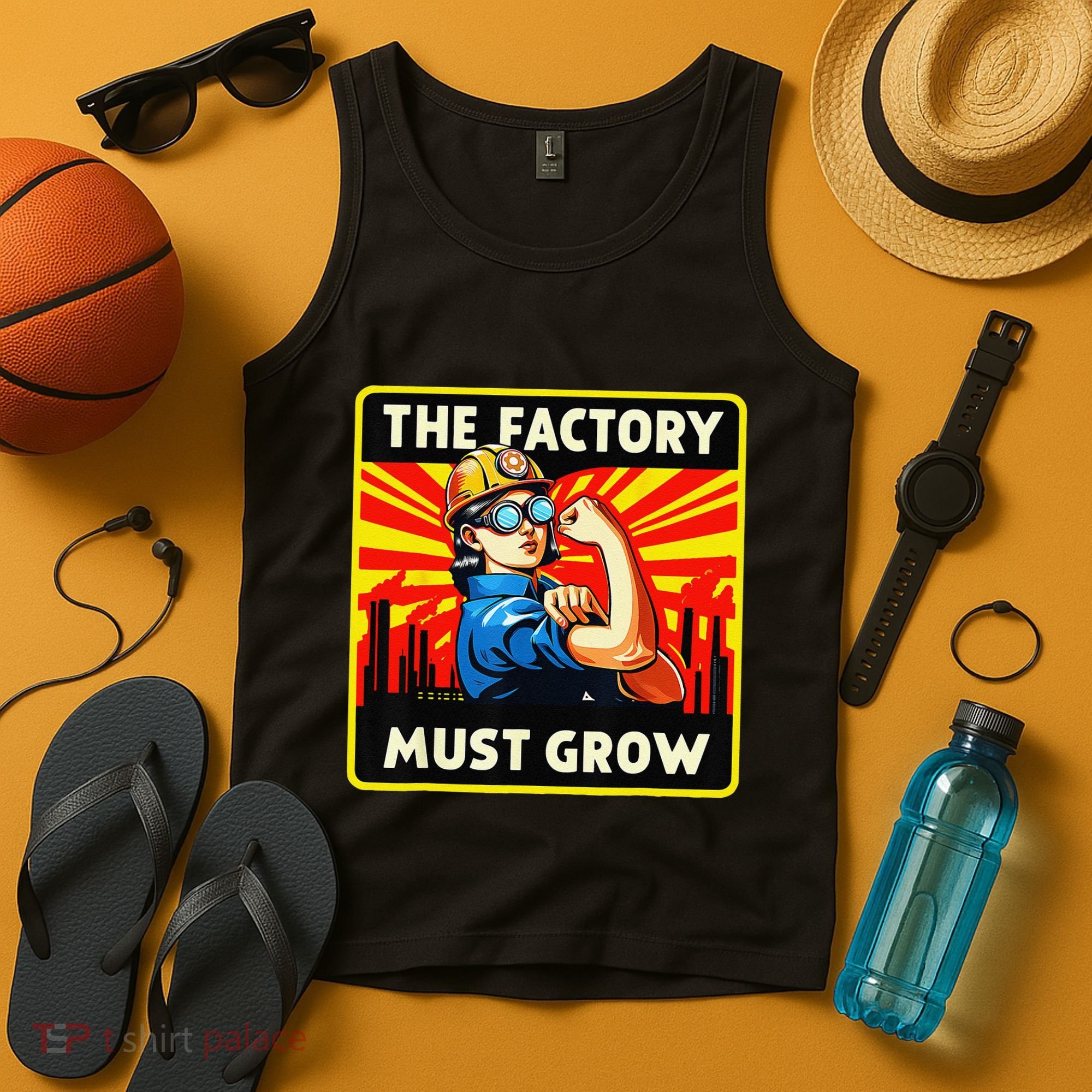 The Factory Must Grow Tank Top