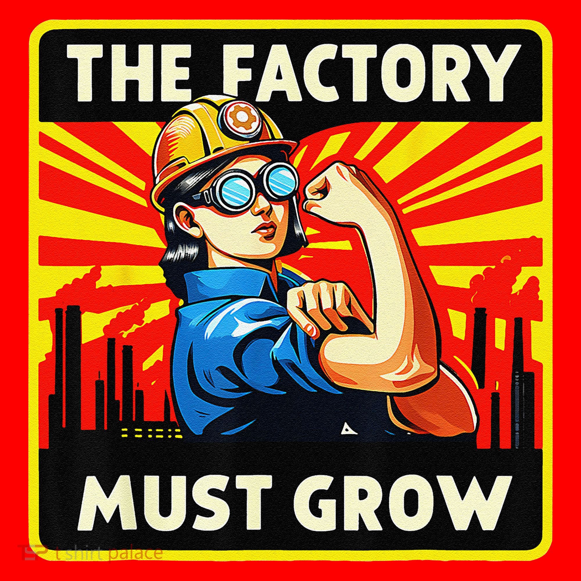 The Factory Must Grow Santa Hat