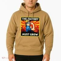 The Factory Must Grow Hoodie thumb 2