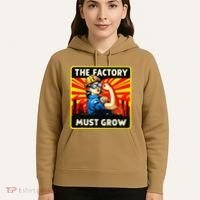 The Factory Must Grow Hoodie thumb 5
