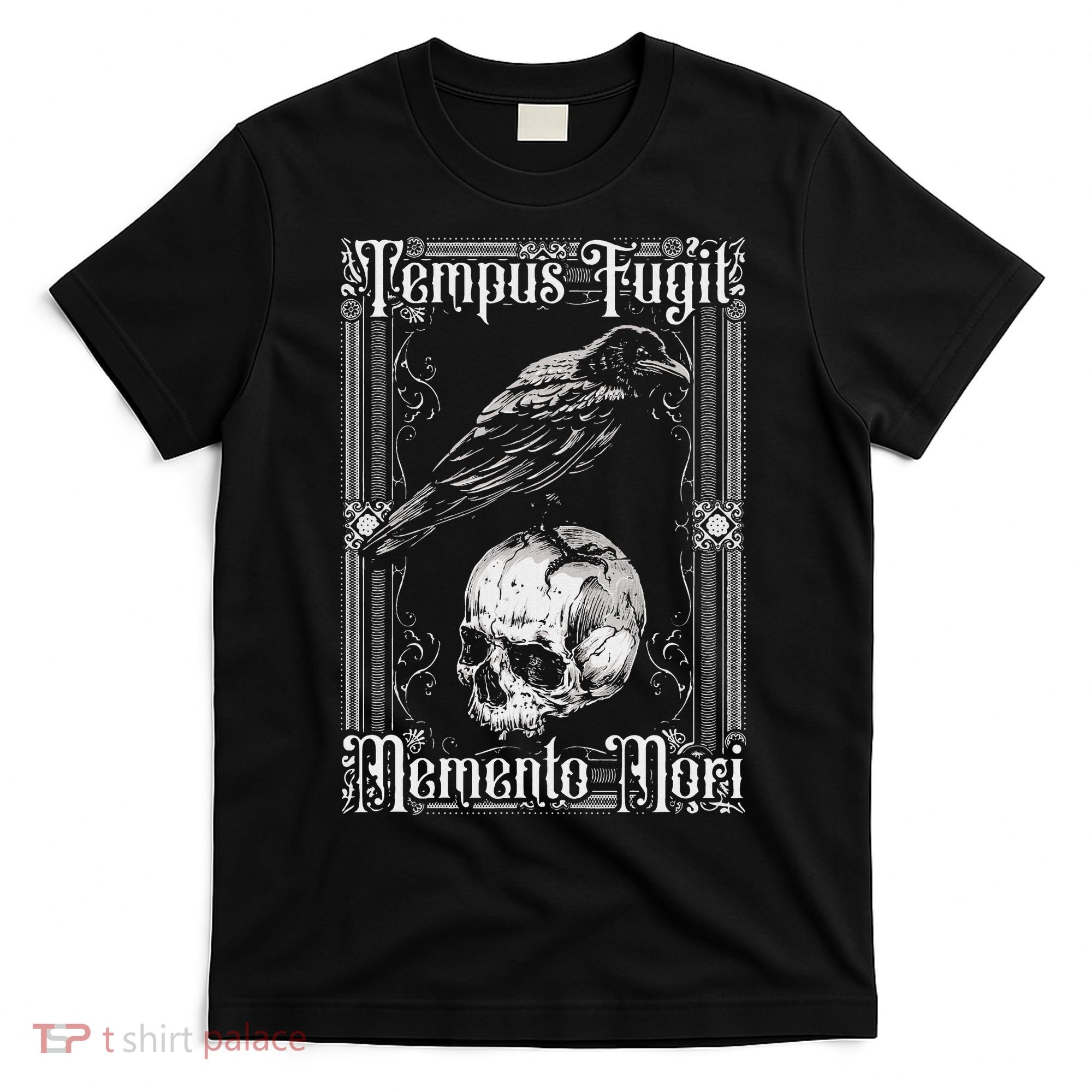 Tempus Fugit Memento Mori Latin Saying T-Shirt