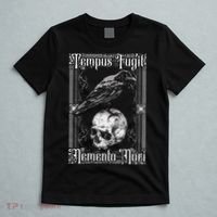 Tempus Fugit Memento Mori Latin Saying T-Shirt thumb 5