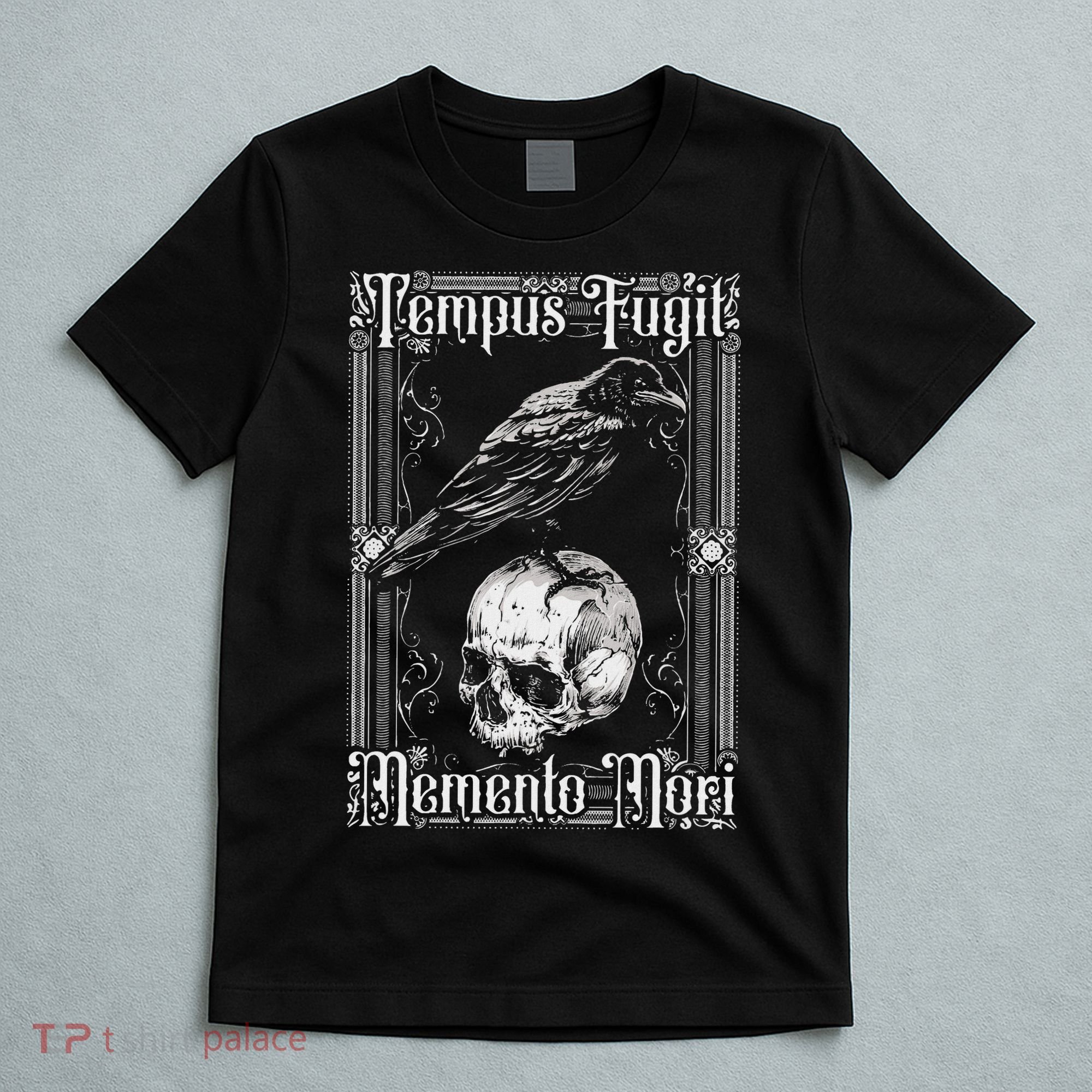 Tempus Fugit Memento Mori Latin Saying T-Shirt