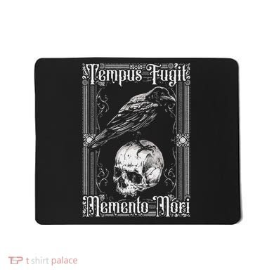 Tempus Fugit Memento Mori Latin Saying Mousepad