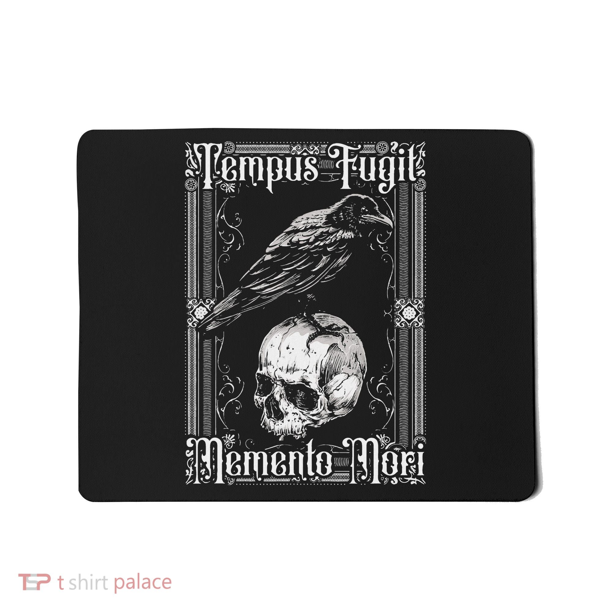 Tempus Fugit Memento Mori Latin Saying Mousepad
